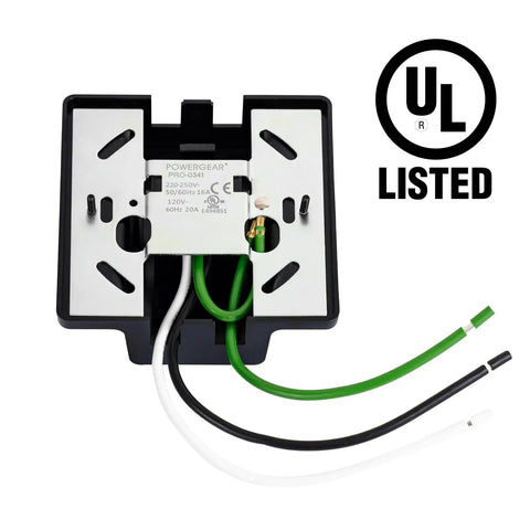 UL listed connector for 26 Foot H Type Track Lighting Kit With Floating Canopy Connector In Black Finish Includes Eight 3.3 Foot Rails End Caps L Connectors T Connectors Live End Feed And All Screws For Quick Hassle Free Single Circuit H Style System.