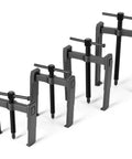 Beefy 4 Piece 2 Jaw Gear Puller Set with Adjustable 3, 4, 6 and 8 Inch Pulleys Bearing Remover for Wheel Bearings, Gears and Motors