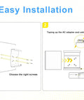 Step-by-step guide for Easy Installation of Built Tough Vesa Wall And Under Desk Mount For Lenovo Thinkcentre Tiny Desktops.