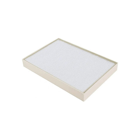 Small True HEPA Filter For Whirlpool Whispure And Kenmore Air Purifiers AP150 AP250 AP25030K APR25530L APR25130L With 4 Pre Carbon Pre Filters 2 Pack image showing single filter close-up