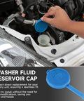 Washer Fluid Reservoir Cap Replacement For Armada Altima Maxima Titan XTerra Quest Sentra And Infiniti G20 G35 FX35 FX45 QX56 QX80 Fits OE 28913-7S000 28913-JX00A Easy Install To Keep Your Washer System Sealed And Working Smooth being installed on vehicle
