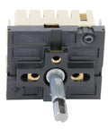 Samsung Energy Regulator Infinite Switch DG44-01002A Replacement for Range Burner, front view showing connector