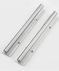 Smooth linear bearing blocks for CNC routers and precision machines from SBR10UU to SBR30UU with low friction slide on 400mm rails.