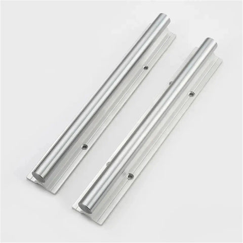 Smooth linear bearing blocks for CNC routers and precision machines from SBR10UU to SBR30UU with low friction slide on 400mm rails.
