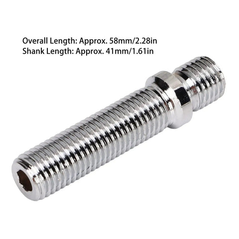20 Pack Extended Wheel Conversion Studs 58mm Long Cold Forged Steel Kit With Zinc Coating For Quick Tire Swaps And Rust Free Performance On Any Car, 58mm stud