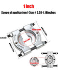 Beefy Bearing Puller For Cars And Trucks Pro Grade Auto Maintenance Tool with dimensions and specifications for precision.