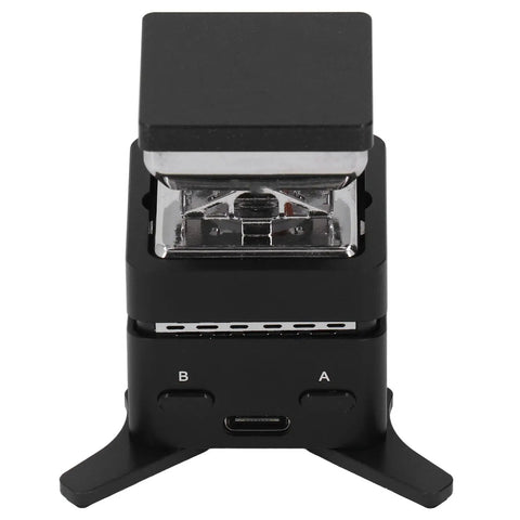 Compact Mini Hot Plate Welding Preheat Station with 30x30mm heating area, tower style, OLED display, dual control, stable feet