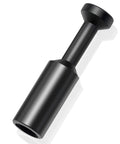 6mm OD Push To Connect Pneumatic Fitting Plug Pack Of 10 Black PBT Resin Quick Install For Small Pipe Lines Easy Fit 0 To 145 Psi And 32 To 140 F