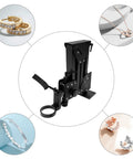 Pro Grade Micro Jewelry Inlaid Stand With 360 Degree Rotating Bracket For Diamond Setting And Engraving surrounded by jewelry