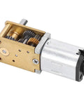 Mini Metal Gear Motor 12V N20 DC Gear Motor 27RPM High Torque Geared Micro Motor with CW CCW Rotation for Robotics Projects Durable Low Noise Performance