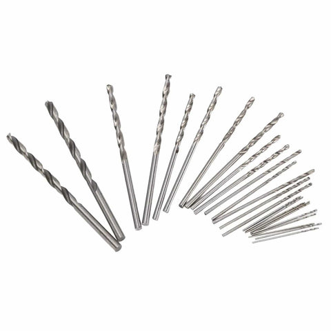 Micro Drill Bit Set For Jewelry And Watches, Precision Straight Shank Mini Bits For Power Tools, High Speed Steel Drill Bits