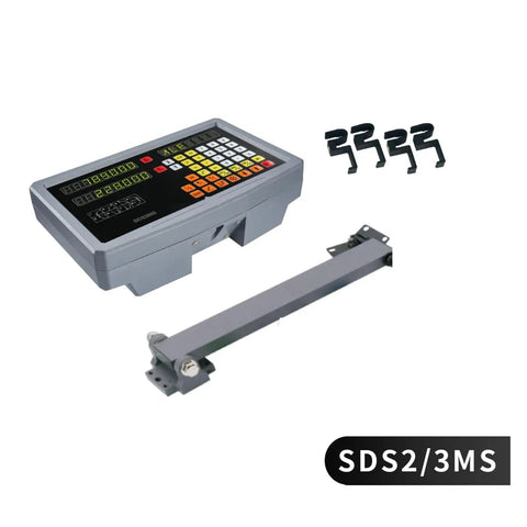 Three Axis Digital Readout DRO Kit With 0.005mm Resolution For Milling Machine Lathe And CNC Use A Rock Solid Linear Scale Grating Ruler