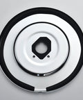 Escutcheon Replacement For Moen 16090 One-Handle Tub And Shower Faucets Chrome Finish All Metal Build With Heavy-Duty Back Gasket