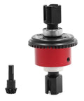 Red 43T Limited Slip Diff Set With 10T Input Gear for ARRMA Kraton 6S Outcast 6S, aluminum and steel construction