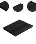 CNC Machine Bellows Cover Guard, Flexible Accordion Shield Extendable to 1.5 M, close-up of black ridged panel, 30 cm