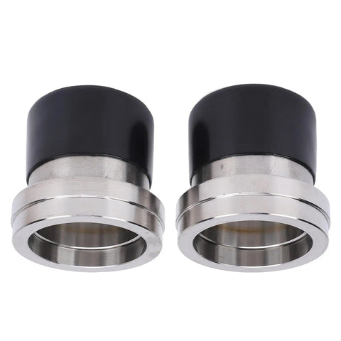 Trailer Bearing Protectors Two Pack Set For Boat Trailers 2.441 Inch Diameter Beefed Up Stainless Steel Aluminum Alloy