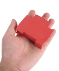 Heavy Duty Four Pack Fire Extinguisher Protective Housing With A Quick Snap Install And Slick Aerosol Shield held in hand
