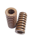 Heavy Duty Compression Springs For Stamping Dies And Metal Molds, 2 Pack Spiral Load Hold Down Springs 30Mm X 15Mm X 75MM Size stacked side view
