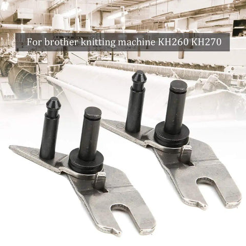 Top Notch Metal Cam Component For Knitting Machines KH260 KH270 Replacement Parts With Smooth Finish, Precision Cam Assembly For Left And Right Sides, Durable Metal Construction For Seamless Knitting, metal cam pair