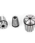 Heavy Duty Collet Chuck Motor Shaft Extension Rod For CNC And Milling Machines, set of three steel chucks.