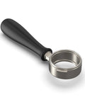 Bottomless 58Mm Portafilter With 3 Cup Basket For Home And Commercial Espresso Machines OEM Naked Portafilter With Durable Ergonomic Handle