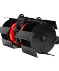 Heavy Duty Universal Disc Harrow For Grass Mowers And Tillers With 9 Teeth Weeding Wheel Round Aluminum Iron Plow Harrow
