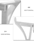 Close-up of 10 Pack Aluminum Freezer Shelf Clips With Polished Surface For Easy Fridge Organization Safe And Sturdy Cooler Rack Hooks