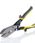 5 Blade Sheet Metal Crimping Tool For 22 Gauge Galvanized Steel And 28 Gauge Stainless Steel with black and yellow handles