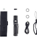 UltraBright USB C Rechargeable Handheld Flashlight With XHP35.2 LED High Lumen Output For Camping Security And Accessories