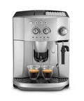 Fully Automatic Coffee And Espresso Machine With Built In Silent Grinder All In One Home Coffee Maker For Everyday Barista Level Brew 13 Speed Grinder 15 Bar Extraction Reheat Function Detachable Drip Tray Cappuccino Or Mocha Ready front view