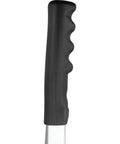 Close-up of black lever-action bucket pump handle for 5-gallon pails (Performance Tool W54232)