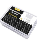 SMD Resistor Kit 0805 1R To 10M Ohm 1/8W Thick Film SMT Chip Resistors in labeled plastic box, 720 pieces, 36 values