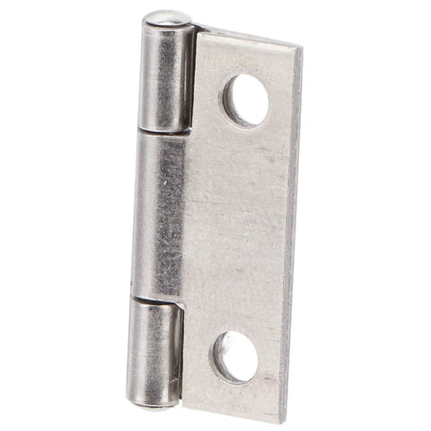 1 Inch Stainless Steel Butt Hinges 4 Hole Foldable Cabinet Hinges For Marine Boxes 10 Piece Set Heavy Duty Rust Resistant Easy Install