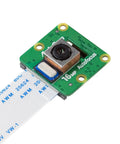 Next Level 16MP IMX519 Autofocus Camera Module For Raspberry Pi 5 And 4B 3B Plus, green circuit board with cable.