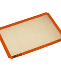 Nonstick Silicone Baking Mat For Cookies, Pro Grade Quality With Fiberglass Mesh, Safe for Oven Microwave Freezer, Easy Cleanup