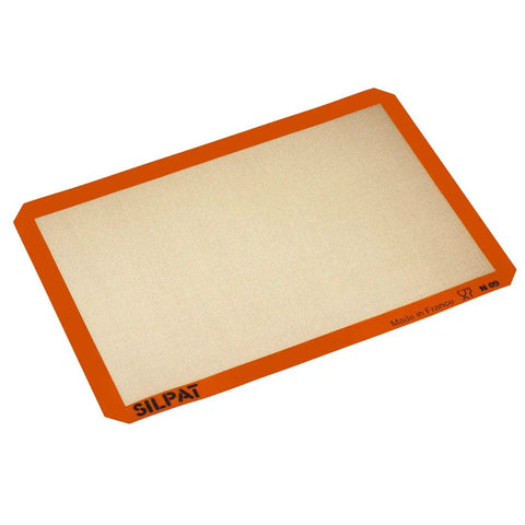 Nonstick Silicone Baking Mat For Cookies, Pro Grade Quality With Fiberglass Mesh, Safe for Oven Microwave Freezer, Easy Cleanup