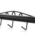 Chain Link Fence Stretcher Tool With 5 Hooks And 2 Extra Chain Links, Upgraded Galvanized Steel Bar Puller, Black Powder Coated Fence Tensioner