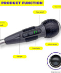 Fast Charging Cordless Mini Drill With USB Charging And Six Interchangeable Bits Including Phillips And Flathead, Nonslip Grip
