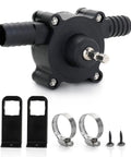 High Power Electric Drill Pump For Water Gasoline Oil Diesel Fluid Transfer With Self Priming Heavy Duty Build and parts included.