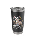 Sugar Glider Coffee Tumbler With Dual Wall Stainless Steel Insulation Keeps Drinks Hot Or Cold For Latte Lovers And Pet Moms