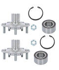 Wheel Hub Kit With Bearing For Mitsubishi Outlander Sport Front Left And Right 4WD 2011 2018 Replacement Includes Bearings