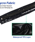Slim Running Belt For Women And Men, No Bounce Fanny Pack Phone Holder, waterproof lycra fabric with TPU layer detail