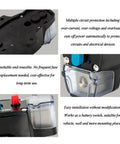 Bulletproof 300A Manual Reset Circuit Breaker With Weatherproof Zinc Case For Car Truck Suv And Marine Audio Rigs detailed close-up view.