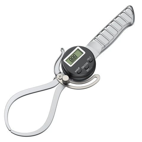 Digital Outside Caliper Gauge 0 To 6 Inches with Metric, Fractional, and Decimal Readings, alloy jaws, and non slip grip