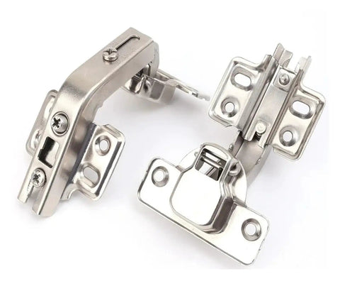 135 Degree Stainless Steel Cabinet Hinges With Soft Close Concealed Design For Corner Kitchen Cupboards Includes Screws Replacement Hardware Kit