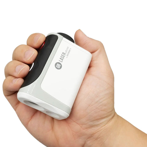 Sleek Compact Golf Laser Rangefinder With Slope Mode And Vibration Pin Finder Delivers Quick As Lightning Zero Second Technology At 880 Yards Comes Loaded With Rechargeable Battery And Leather Magnetic Case For Any Weekend Golfer