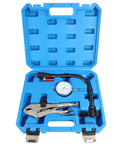 Pro Grade Disc Brake Rotor Gauge For Runout And Flatness Check, Ball Joint And Prop Shaft Wear with tools in blue case