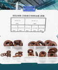Pro Grade Belleville Disc Spring Washer Set Seven Sizes Built Tough Heavy Duty Compression Gaskets For Industrial Machinery And Steel Construction Shock Absorbers Pack 20 Pcs Each, case open