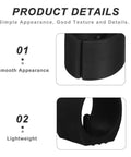Product details of U Shaped Chair Leg Caps Floor Glides For Bar Stools And Hardwood Floors Easy Clip On No Sweat Install