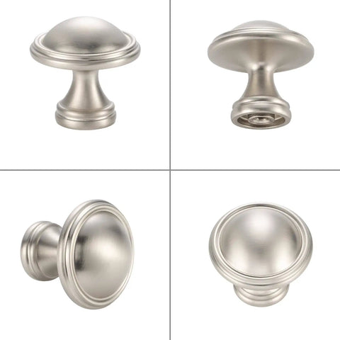 Ten Pack One And One Quarter Inch Antique Brass Kitchen Cabinet Knobs For Cabinets Drawers Dresser Cupboard Bedroom And Bathroom Hardware